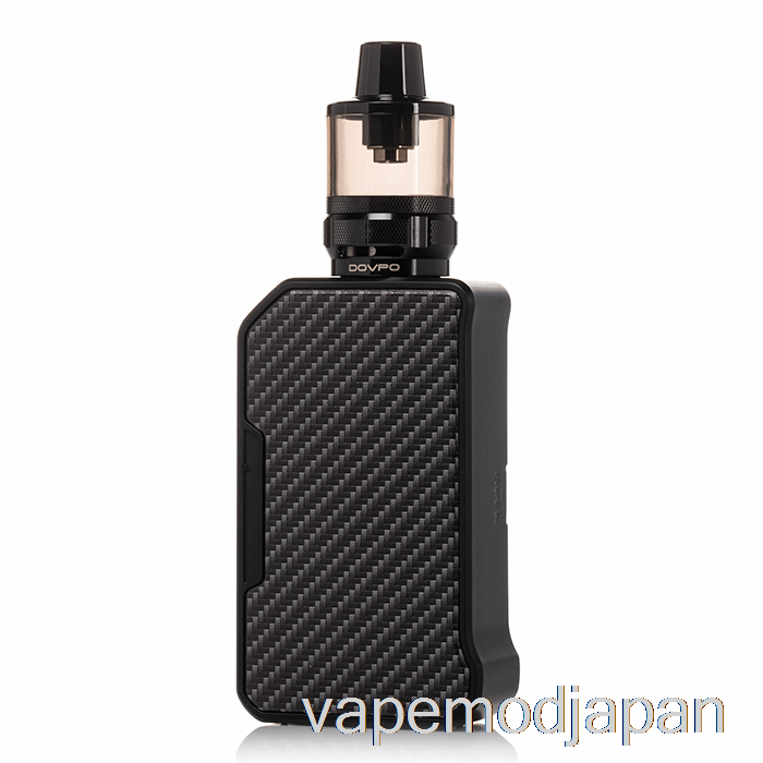 Vape Japan Dovpo Mvp 220w スターターキット カーボンファイバー ブラック